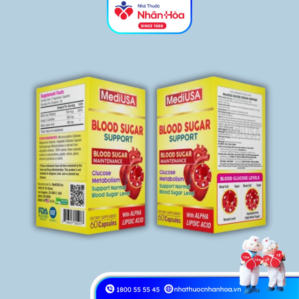Mua Blood Sugar Support MediUSA ở đâu chính hãng?
