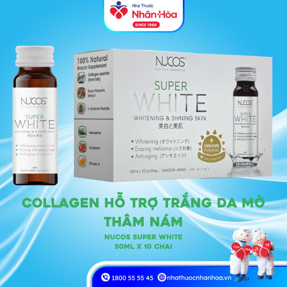 Công dụng sản phẩm Profa Nucos Super White