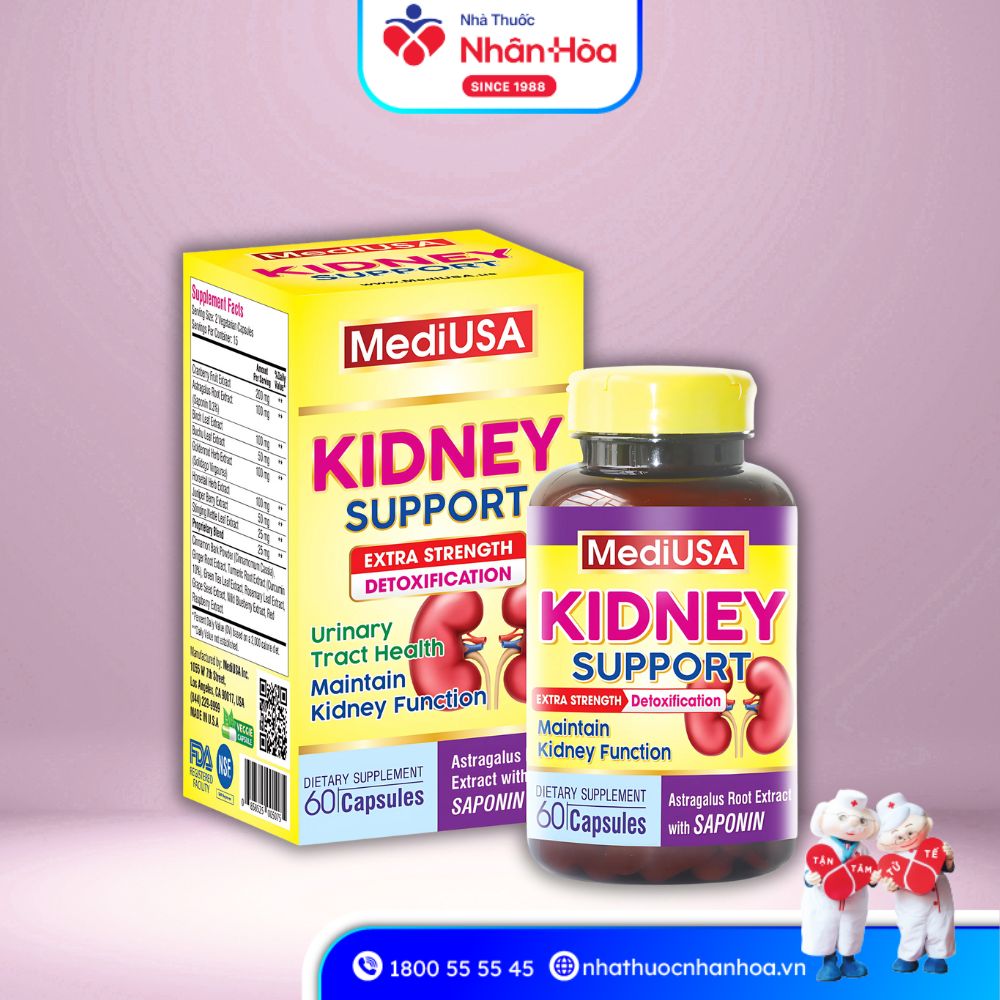 Viên uống Kidney Support MediUSA chính hãng