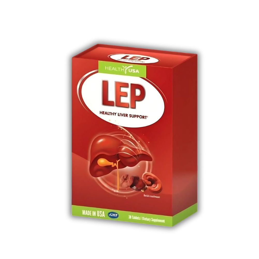 Viên Uống LEP Healthy USA Hỗ Trợ Tăng Cường Chức Năng Gan (hộp 30, 60 viên)