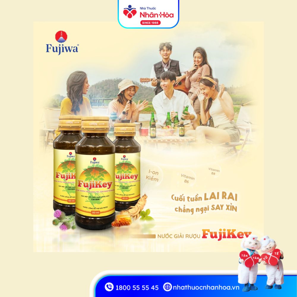 Nước Giải Rượu Fujiwa