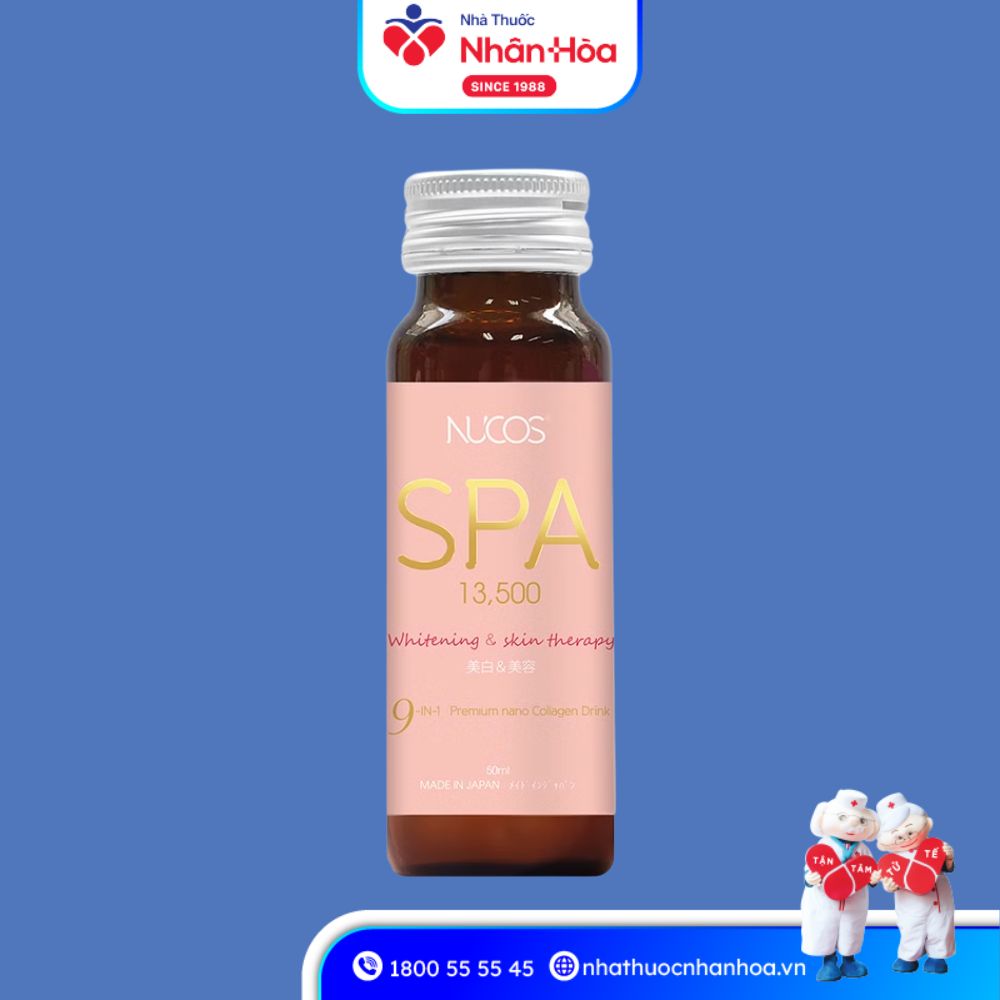Thành phần của Nước Uống Nucos Spa Collagen 13,500 đẹp da