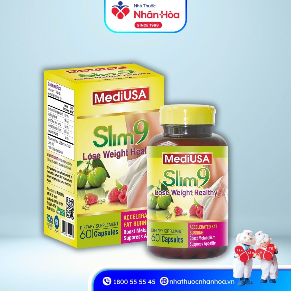 Sản phẩm Slim 9 Lose Weight MediUSA