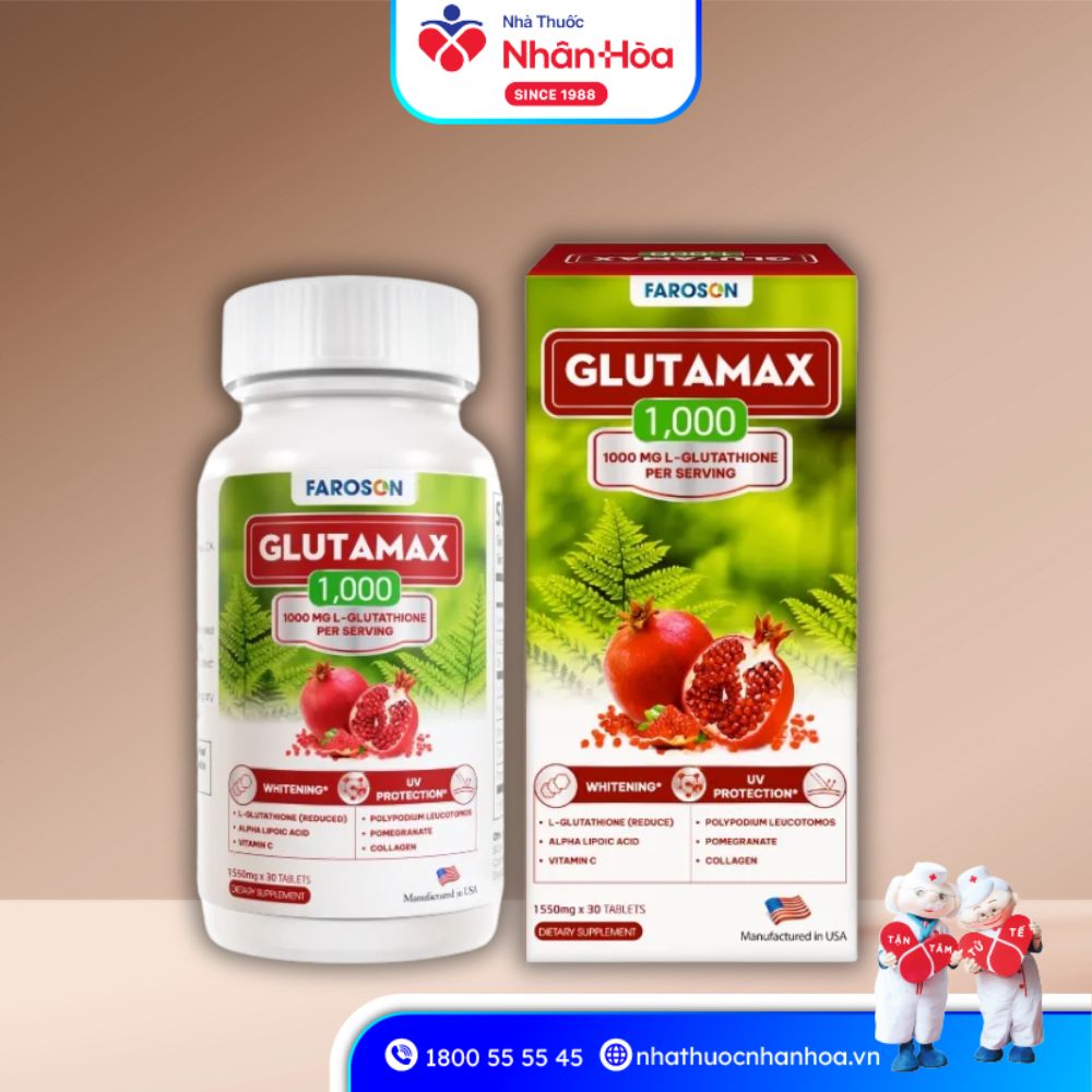 Sản phẩm Viên Uống Farason Glutamax 1.000 Profa
