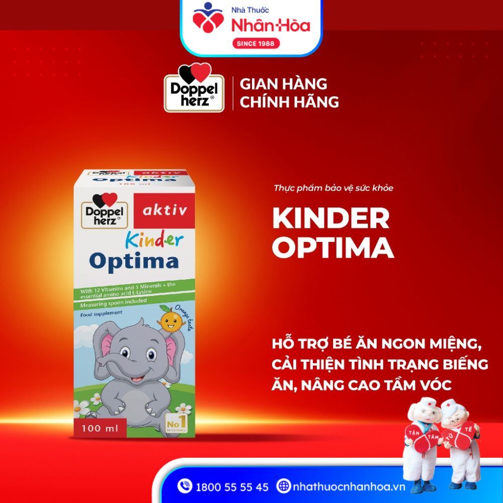 Siro Kinder Optima Doppelherz có tốt không