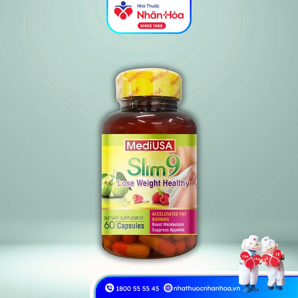 Slim 9 Lose Weight MediUSA chính hãng