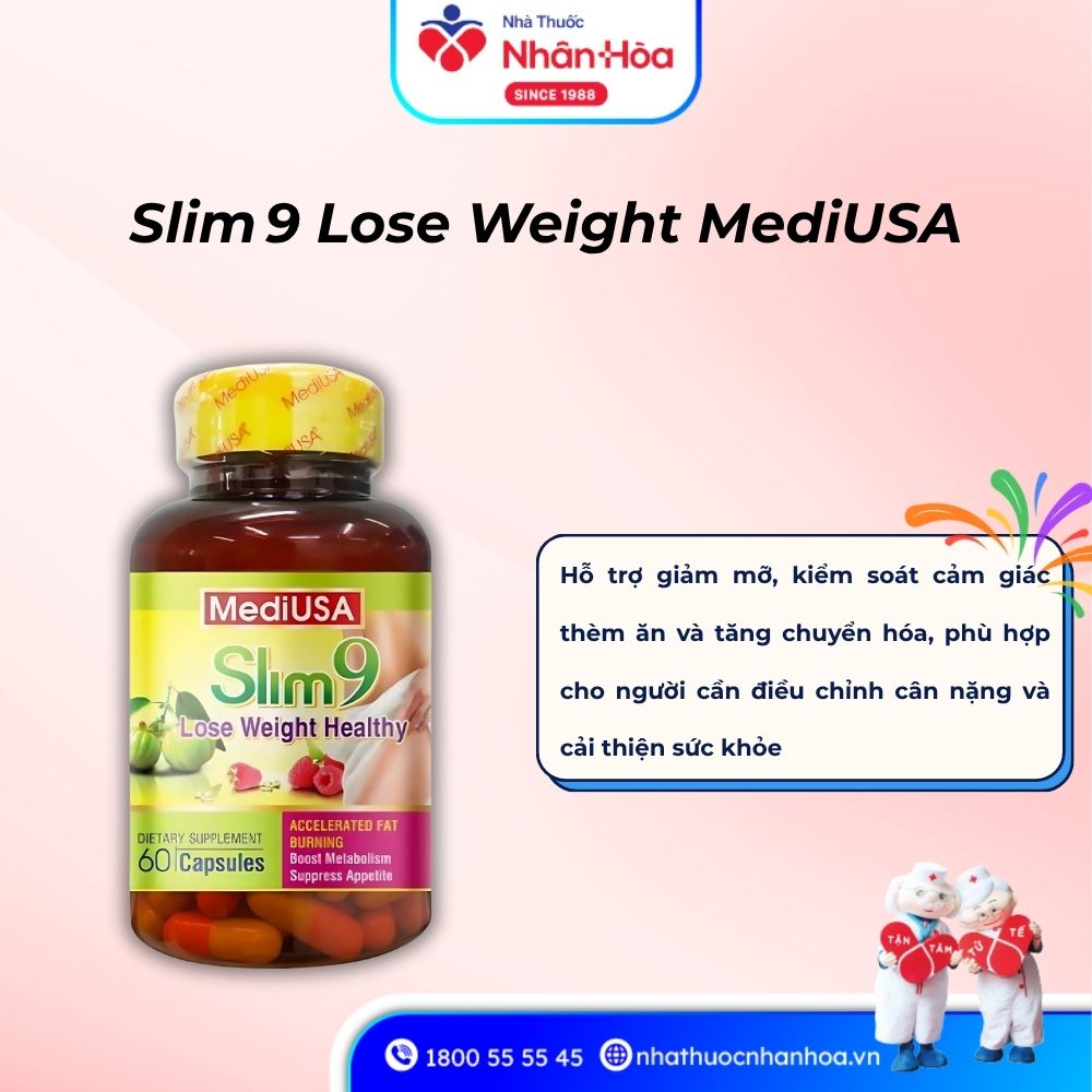 Slim 9 Lose Weight MediUSA có tốt không?