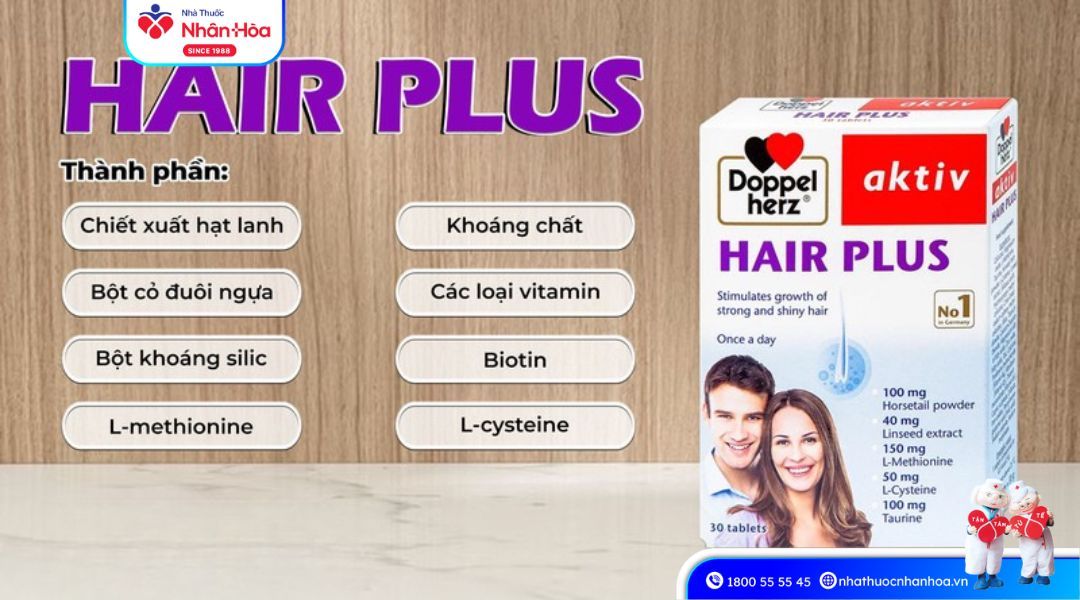 Thành phần Hair Plus Doppelherz