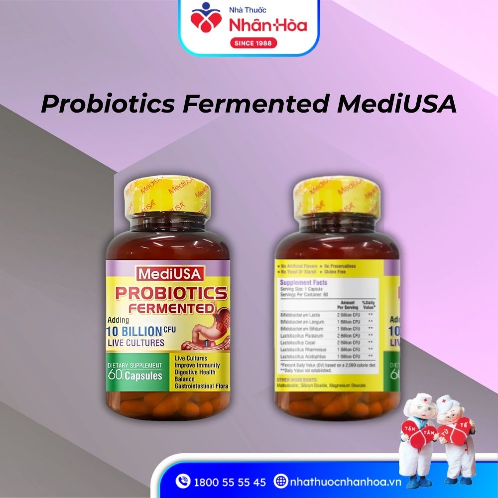 Thành phần Probiotics Fermented MediUSA
