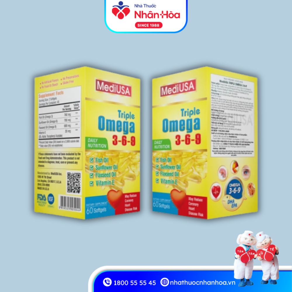 Viên Uống Triple Omega 369 Có Tốt Không?