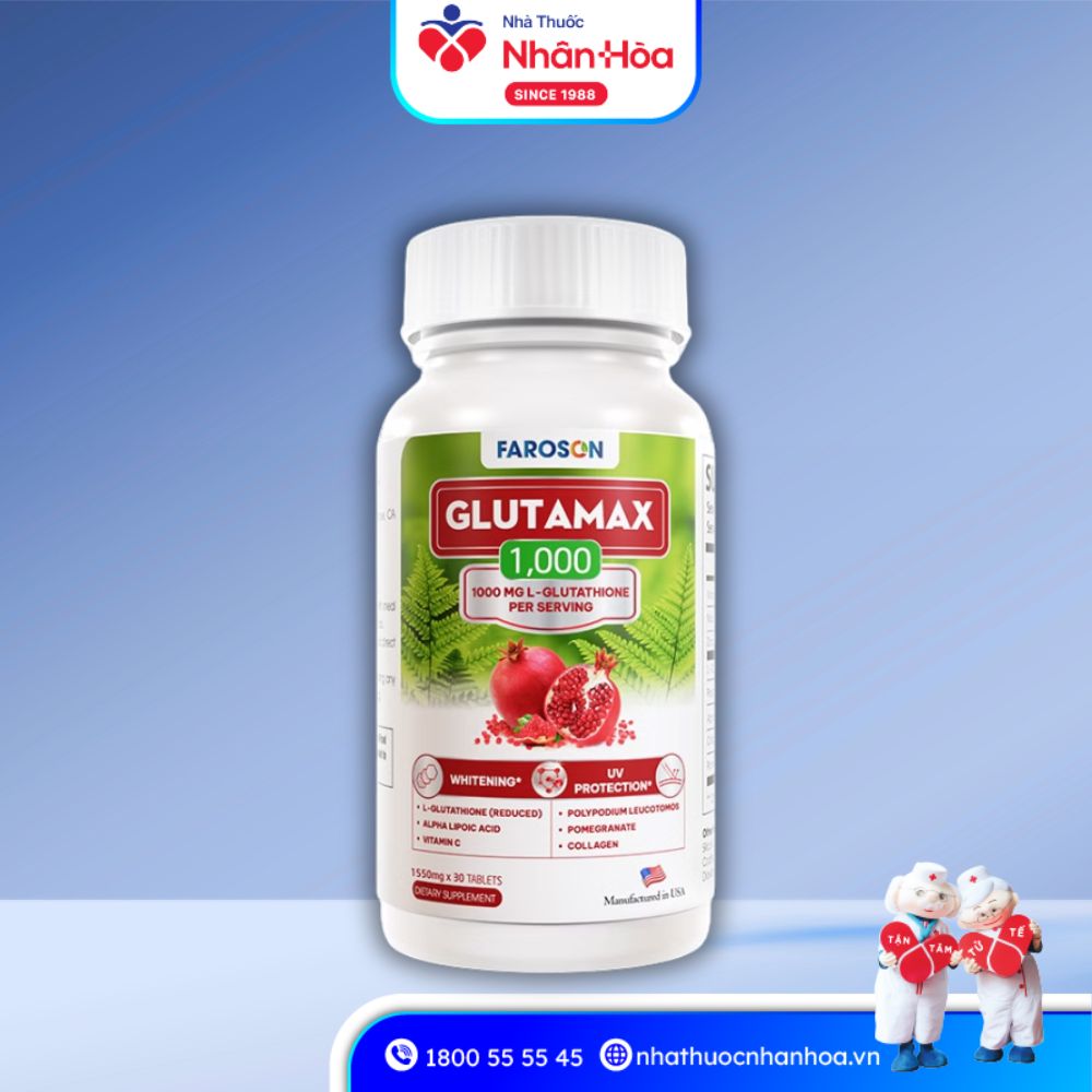 Viên Uống Farason Glutamax 1.000 Profa chính hãng