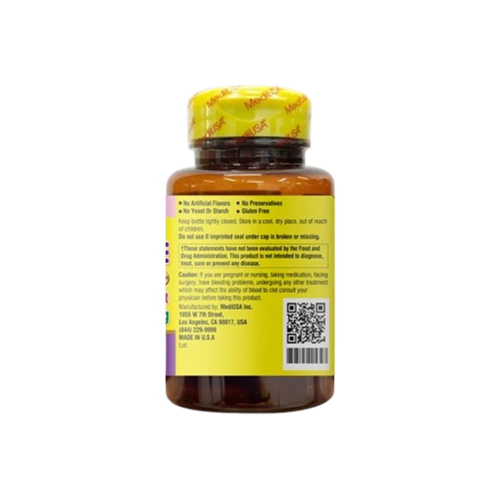 Viên Uống Glutathione Gold MediUSA Hỗ Trợ Trắng Da – Giảm Nám (Hộp 60 Viên)