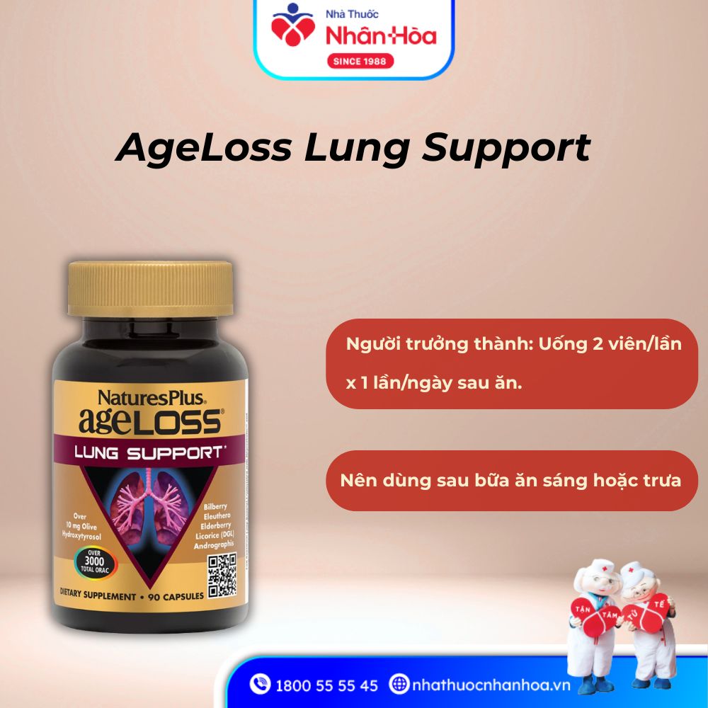 Cách dùng AgeLoss Lung Support