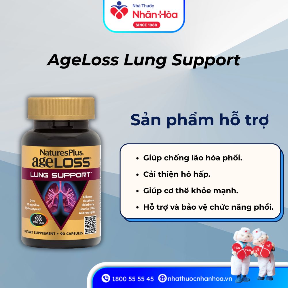 Công dụng AgeLoss Lung Support