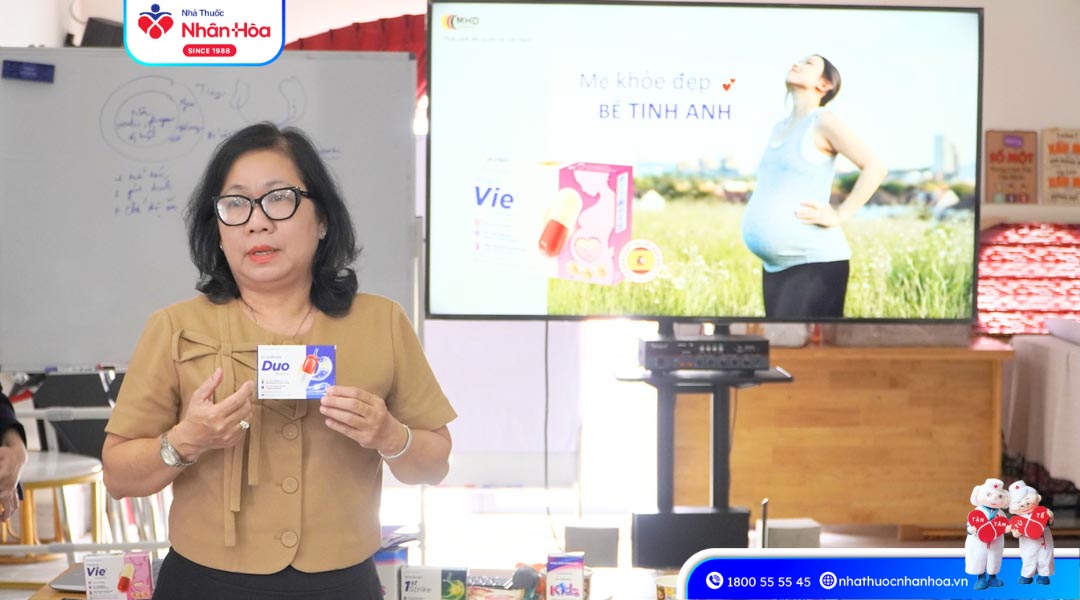 Đội Ngũ Dược Sĩ Nhân Hòa Tham Gia Buổi Đào Tạo Cùng MHD PHARMA